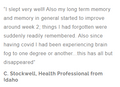 Text review of recovery from COVID - Rejuv-Rx